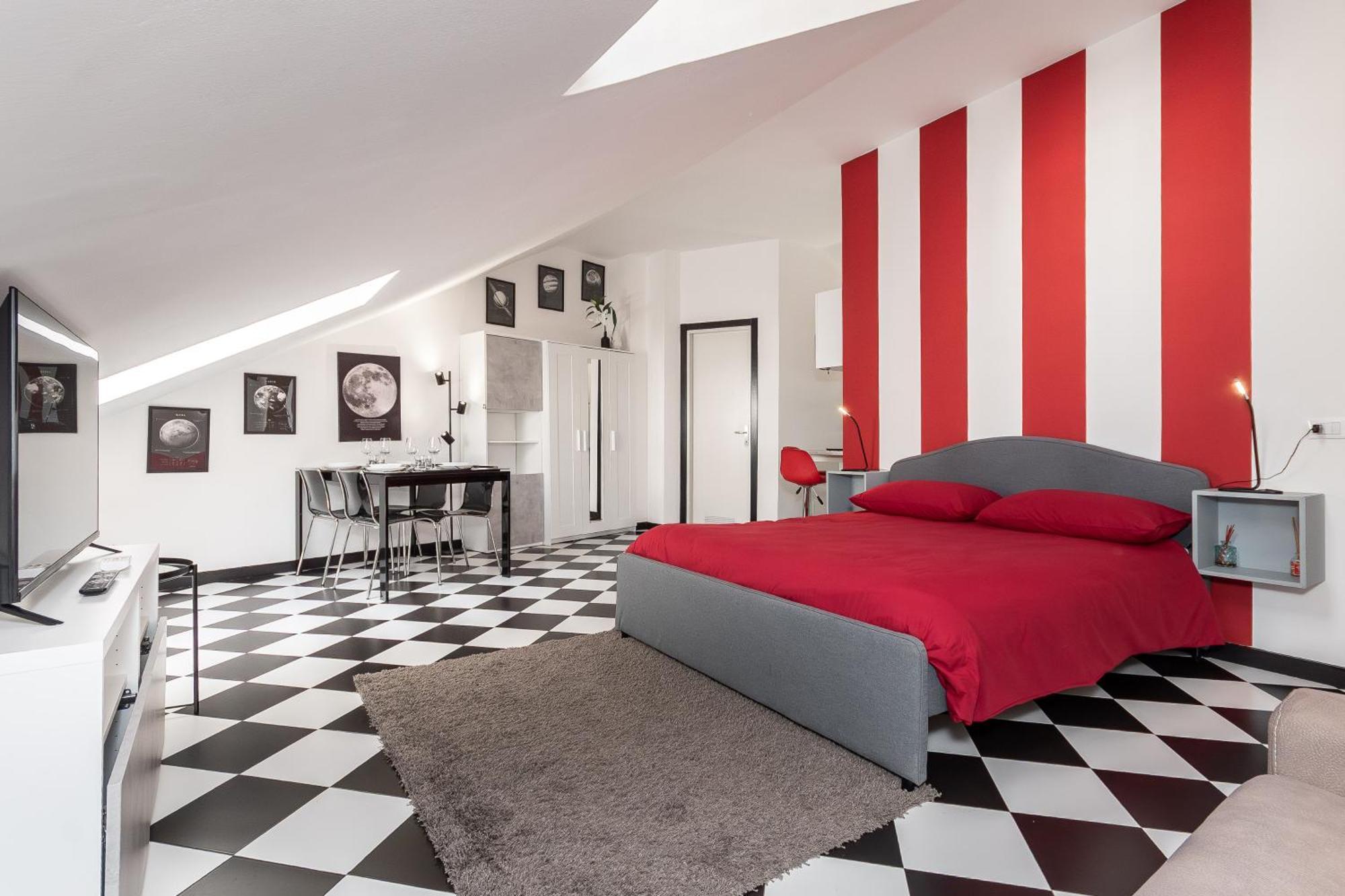 Apartmán La Mansarda Del Principe, Vicoli, Acquario E Lanterna Janov Exteriér fotografie