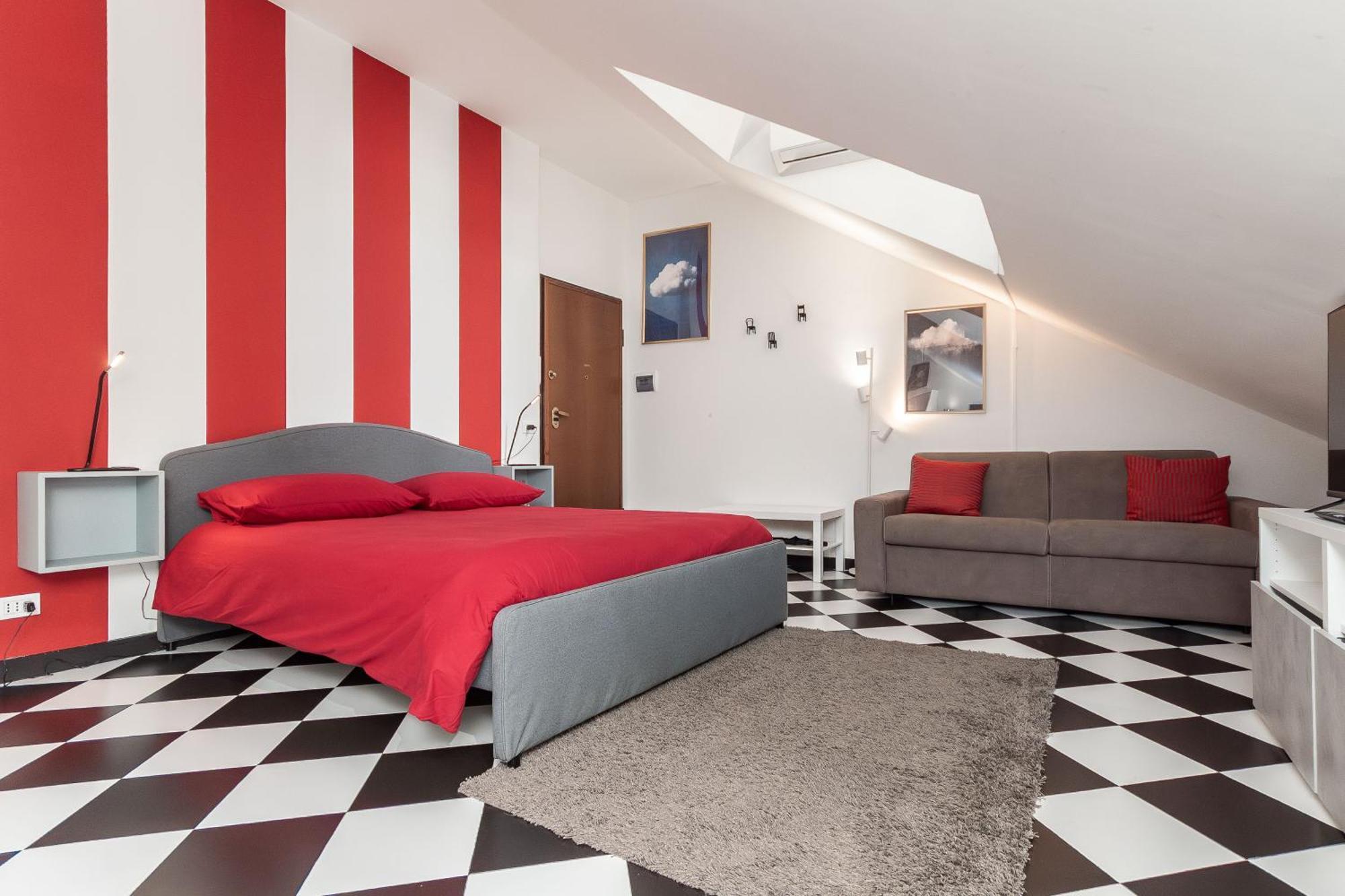 Apartmán La Mansarda Del Principe, Vicoli, Acquario E Lanterna Janov Exteriér fotografie